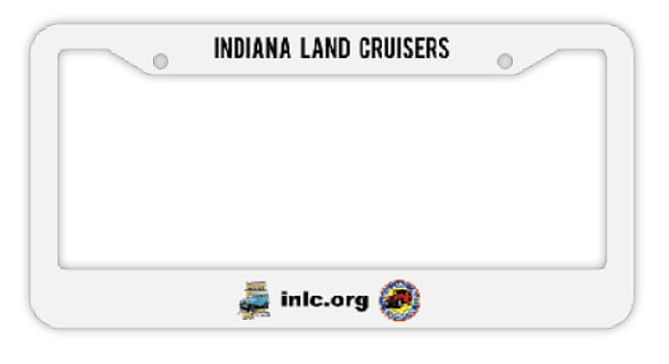 INLC License Plate Frame
